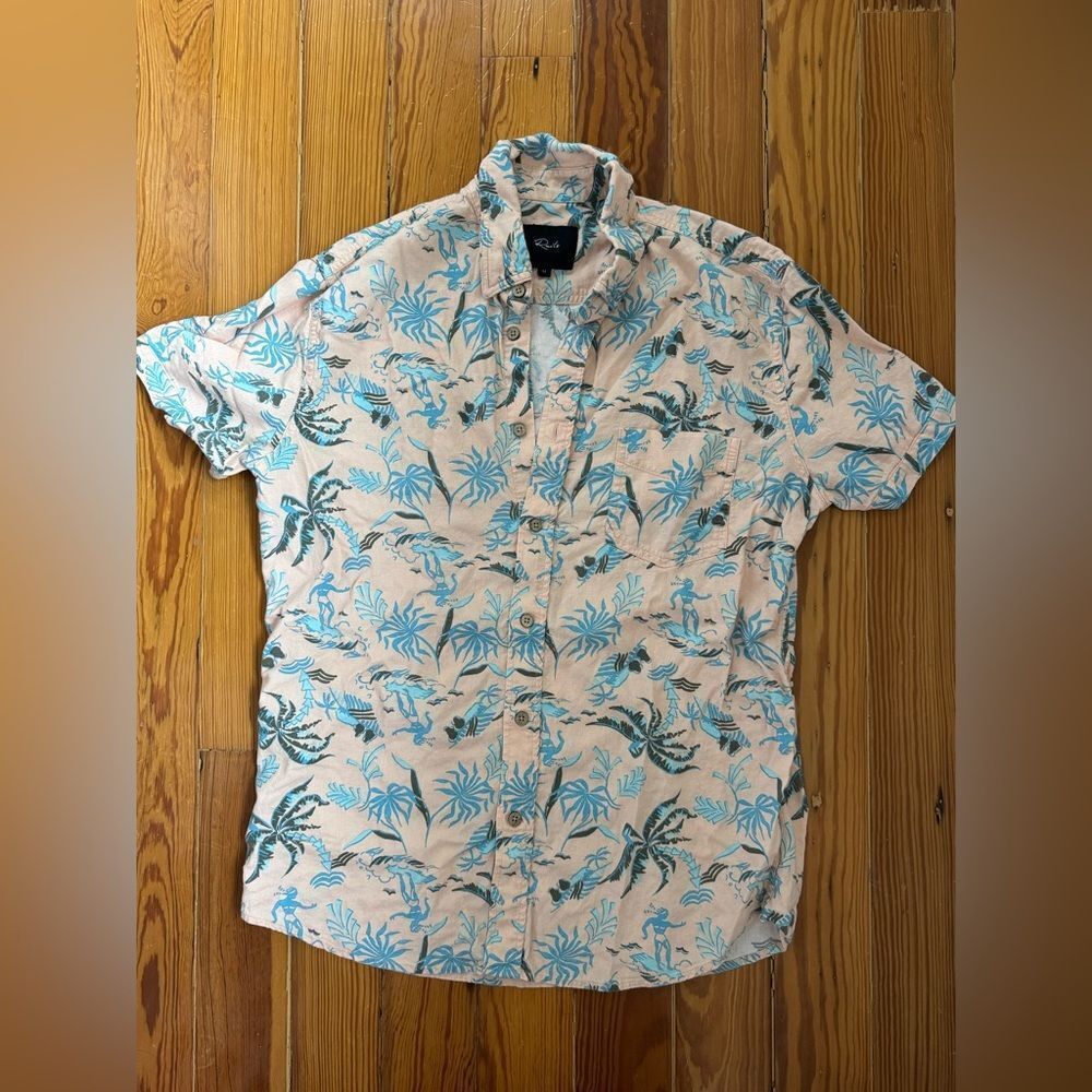 Rails Men Carson Pink Surf - Picture 2 of 7
